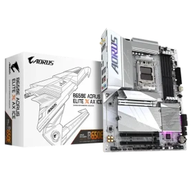 GIGABYTE B650E AORUS ELITE X AX ICE / B650 / AM5 / 4xDDR5 / PCIEx16 / 1x 2.5GLAN / Wi-Fi / ATX (B650E A ELITE X ICE)