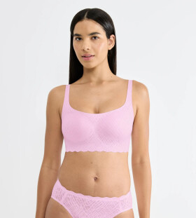Sloggi ZERO Feel Bliss Top - PINK - SLOGGI PINK - SLOGGI FLORAL PINK L