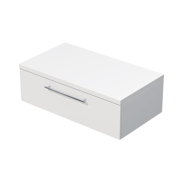 Koupelnová skříňka pod umyvadlo na desku Naturel Ratio 90x29,6x50 cm bílá mat ND901Z26.A3416 ND901Z26.A3416