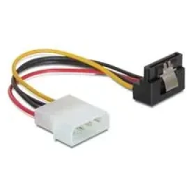 Power Adapter Molex na 1x SATA 15-pin kolmý dolů, kovová západka (60121)