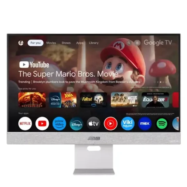 27" ASUS MS27UC stříbrná / LED / 3840 x 2160 / IPS / 16:9 / 5ms / 1000:1 / 350 cd-m2 / HDMI+USB+DP / VESA (90LM0A3H-B01O70)