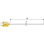 VOLTCRAFT Vpichovací sonda TPT-203 VC-8603635 -70 až 250 °C 100 mm, typ senzoru=Pt1000 Kalibrováno dlepodnikový standard bez certifikátu own