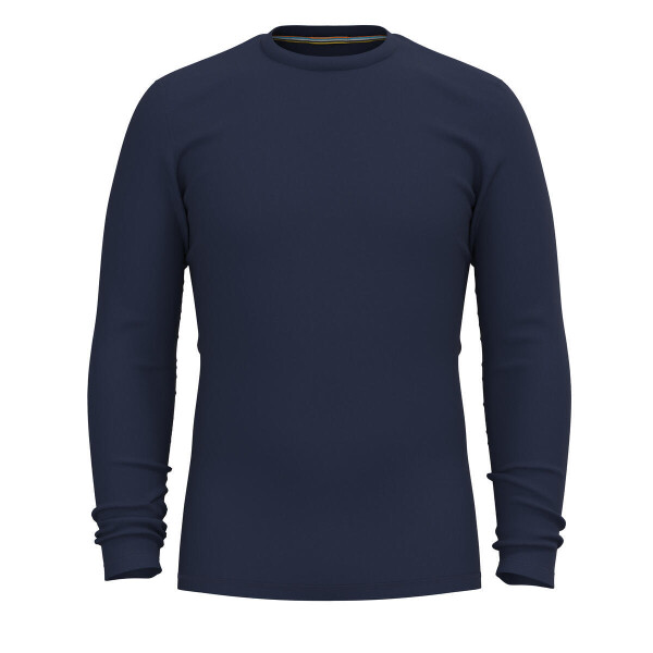 Pánské merino triko dlouhý rukáv SMARTWOOL Men's Classic Thermal Merino Base Layer, Deep Navy velikost: S