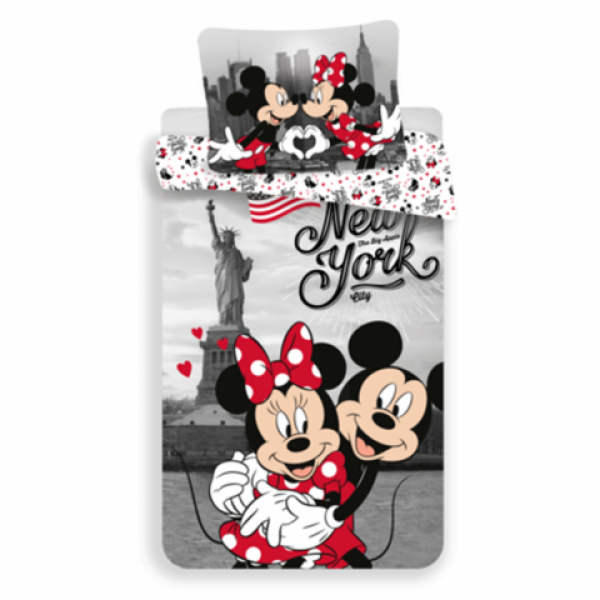 Stanex Dětské ložní povlečení bavlněné Mickey a Minnie - (LS349)