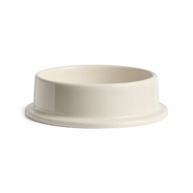 HAY Svícen Column M Off-white Ø 11 cm, bílá barva, keramika