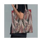 Cockerell Marbled Paper Rubedo Canvas Bag