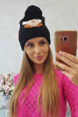 Dámská čepice Owl K340 černá UNI