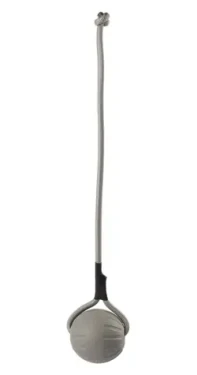 Huhubamboo Míček na šňůře šedý M / Hračka pro psy / Plave / EVA (355862)