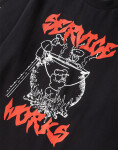 Tričko Service Works Boiling Point LS Tee Black