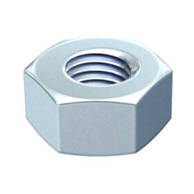 OBO Bettermann DIN 934 M12 G 3400123 šestihranné matice 12 mm ocel pozinkované 100 ks