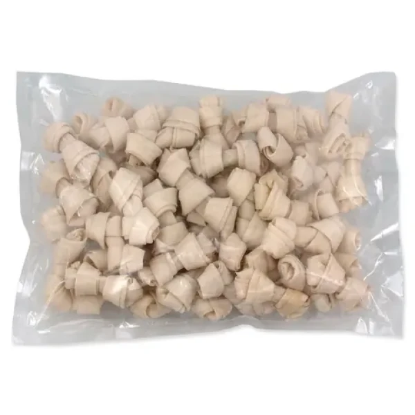 Rasco Pochoutka pro psy Uzel buvolí bílý / 6,25 cm (4904-69105)