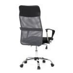 Kancelářská židle, houpací mechanismus, šedá síťovina, KA-E305 GREY
