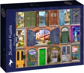 BLUEBIRD Puzzle Dveře USA