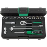 Wera 005440 Magnetická lišta B Deep 1 se sadou prodloužených nástrčných hlavic 8 ÷ 19 mm typ 8790 HMB Deep 3/8" (Sada 9 dílů) 05005440001