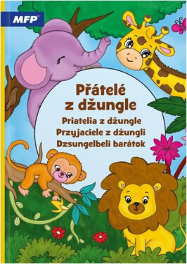 Omalovánky A4 Přátelé z džungle 210x276mm/32
