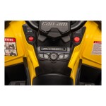 Mamido Dětská elektrická čtyřkolka Can-Am Outlander ATV žlutá