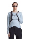 ICEBREAKER Wmns 200 MerinoFine Ace LS Crewe, Zinc Blue (vzorek) velikost: S