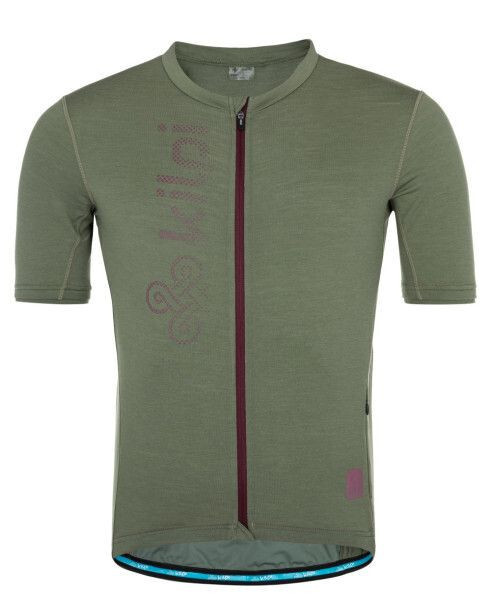 Pánský cyklo dres Petrana-m khaki - Kilpi XXL