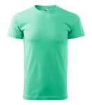 Heavy New tričko unisex mátová XL