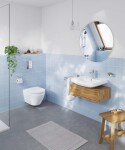 GROHE - Euro Ceramic Umyvadlo 55x44 cm, s přepadem, otvor pro baterii, alpská bílá 102430SH00