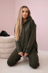 Souprava Punto Milano Winter Hoodie + kalhot khaki UNI