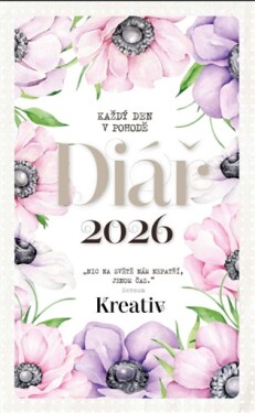 Kreativ Diář 2026 - Vlčí mák
