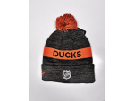 Fanatics Pánská zimní čepice Anaheim Ducks NHL Authentic Pro Rink Beanie Cuff With POM
