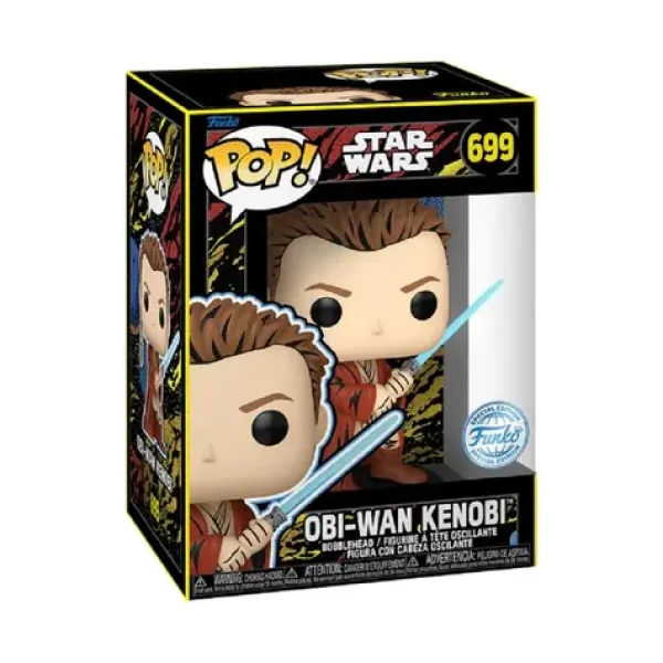 Funko POP! Obi Wan Kenobi (Retro) (Star Wars) Special Edition