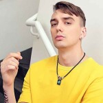 Náhrdelník Vincent se znamením zvěrokruhu - 12 druhů, Černá Blíženci (22.5. - 21.6.)