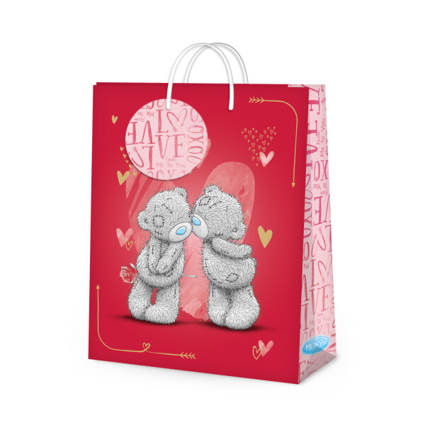 Dárková taška malá Me to You - Srdce (17,8 × 9,8 × 22,9 cm) - Albi