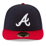New Era Pánská kšiltovka Atlanta Braves MLB Authentic Low Profile 59FIFTY Fitted Home Velikost: 7 1/8