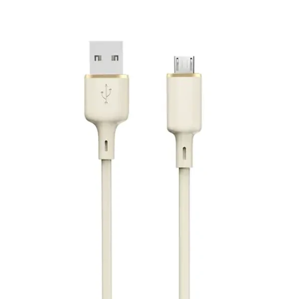 Dudao Datový kabel L7SM / USB-A / micro USB 5A / 1m / béžová (156304)