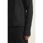 Běžecká mikina CRAFT ADV Explore Power Fleece Hood - černá Velikost textilu: M