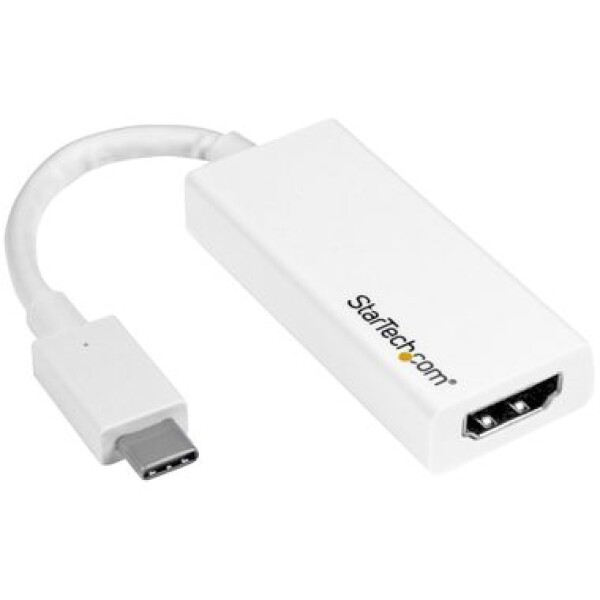 StarTech adaptér USB-C na HDMI bílá / 4K 30Hz / Thunderbolt 3 (CDP2HDW)