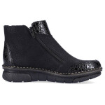 Pohodlné zateplené boty na zip Rieker W RKR555 40