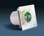 CATA - E-100 GSTH koupelnový ventilátor axiální s automatem,4W/8W,potrubí 100,stříbr 00900600