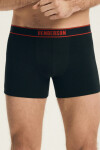 PÁNSKÉ ŠORTKY BEE 2PAK LONG 44556 SS26 černá 4XL