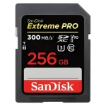 SanDisk Extreme PRO SDXC 256GB / Paměťová karta / UHS-II / V90 / 300 MB/s / vhodné pro 8K (SDSDXDM-256G-GN4IN)