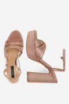 Sandály NINE WEST S3SH005-01A Látkový materiál