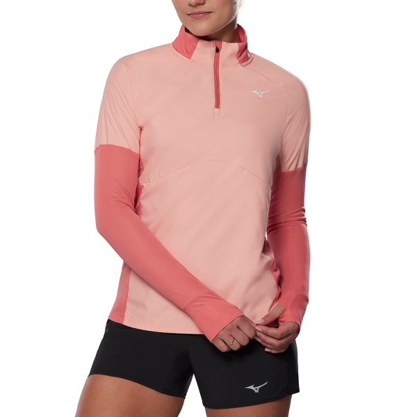 Běžecké tričko Mizuno Hybrid LS Tee J2GCA70052 Velikost textilu: M