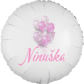 Ninuška - balónek se jménem - Balonky.cz Ninuška - balónek se jménem - Balonky.cz