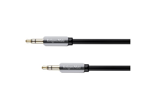 Kabel Jack 3,5mm konektor/Jack 3,5mm konektor 1,8m KRUGER & MATZ KM0313