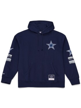 Mitchell & Ness Pánská mikina Dallas Cowboys NFL Triple Check Hoodie Velikost: S