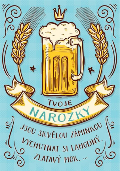 Hrací přání k narozeninám - Pivo - Albi