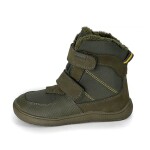 Chlapecké zimní barefoot boty PRO-tex Protetika - LENO KHAKI - 21