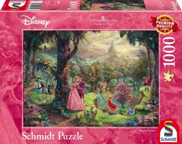 SCHMIDT Puzzle Šípková Růženka
