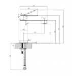VILLEROY & BOCH - Architectura Umyvadlová baterie AquaSmart, chrom TVW10300400161