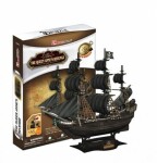 CubicFun 3D puzzle Pirátská loď Queen Anne´s Revenge 155 ks