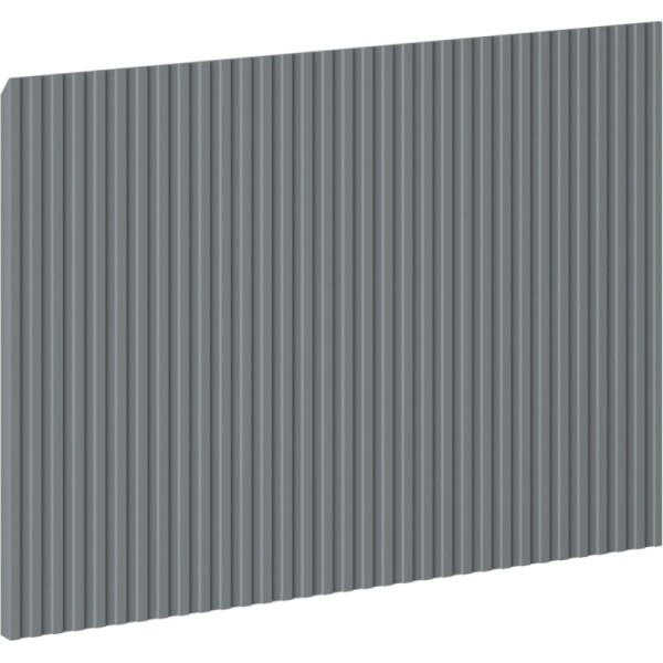 MEXEN - Rivel čelo pro koupelnovou skříňku reliéf 45 x 43,5, grafit mat 91A20-0450-470-1-66