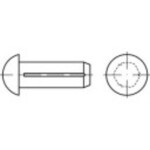 TOOLCRAFT 136515 půlkulatý rýhovaný hřeb (Ø x d) 2.3 mm x 4 mm ocel 500 ks